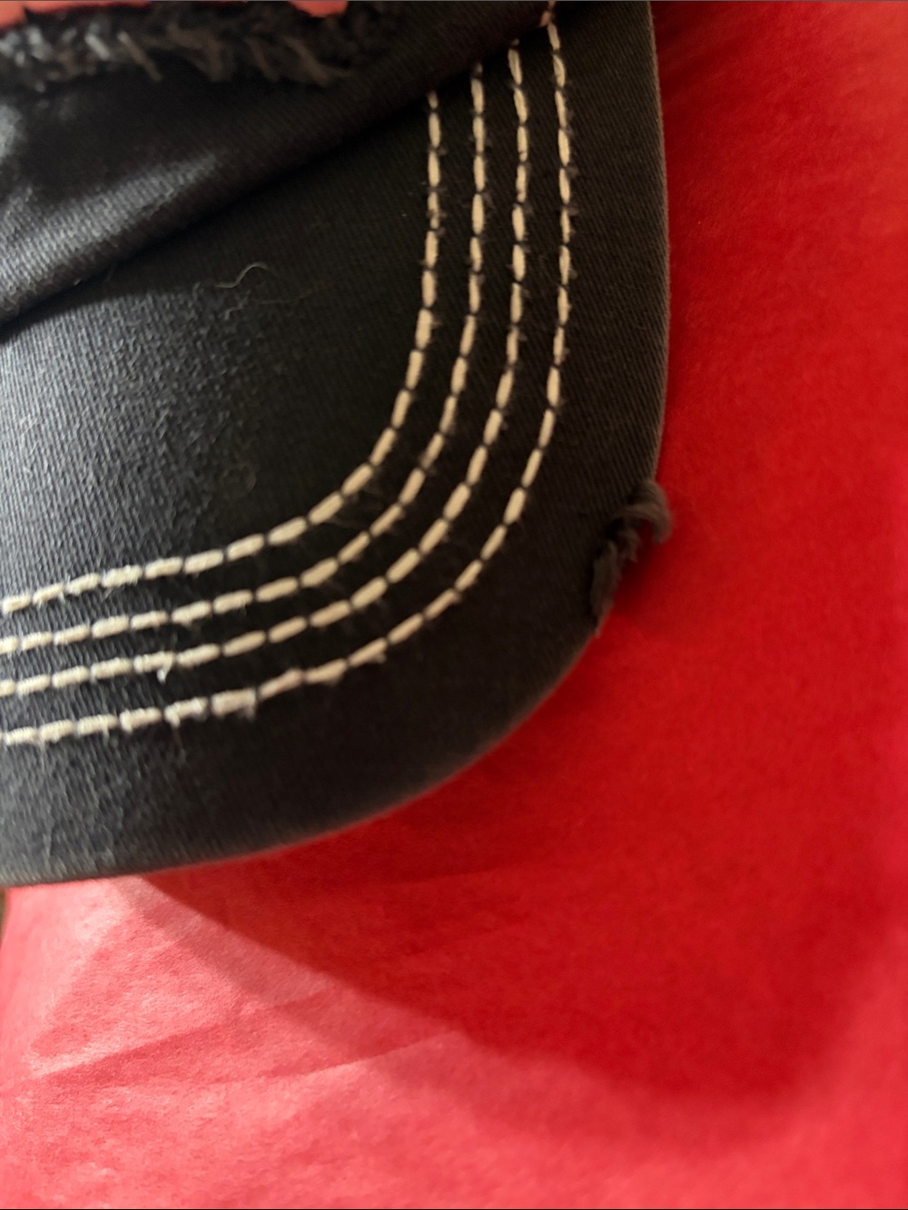 Black Baseball Cap with Pink 'DREAM' Embroidery - Picture 12 of 15